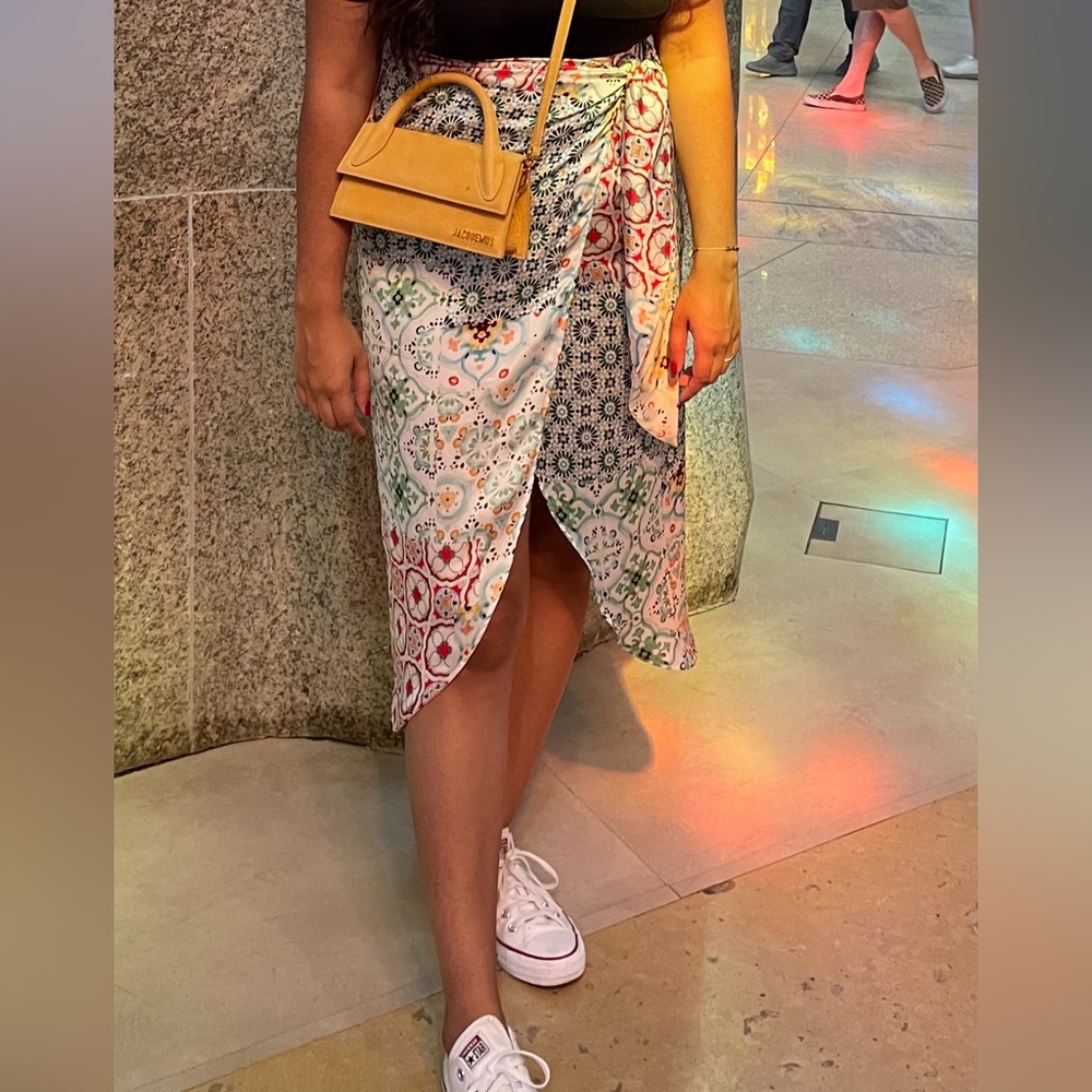 Zara Midi wrap skirt